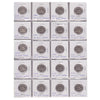 Estate Lot of 319x 1970-2006 Canada 5-cents in White Binder
