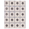 Estate Lot of 319x 1970-2006 Canada 5-cents in White Binder