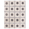 Estate Lot of 319x 1970-2006 Canada 5-cents in White Binder