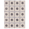 Estate Lot of 319x 1970-2006 Canada 5-cents in White Binder