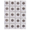 Estate Lot of 319x 1970-2006 Canada 5-cents in White Binder