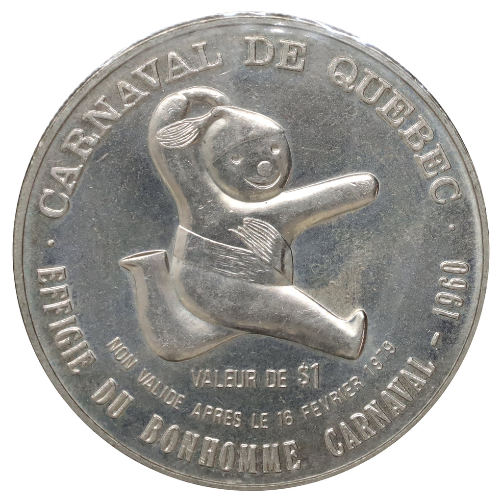1979 Canada Carnaval de Quebec Bonhomme Souvenir Token
