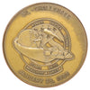 NASA In Memory of Challenger Crew Members Bronze Medal in Case (some wear)