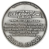 2007 Star Wars Celebration Europe Italy Princess Leia 5 cm Medallion