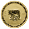 Australia 2007 $15 Year of the Pig 1/10 oz. .9999 Gold Round (No Tax)