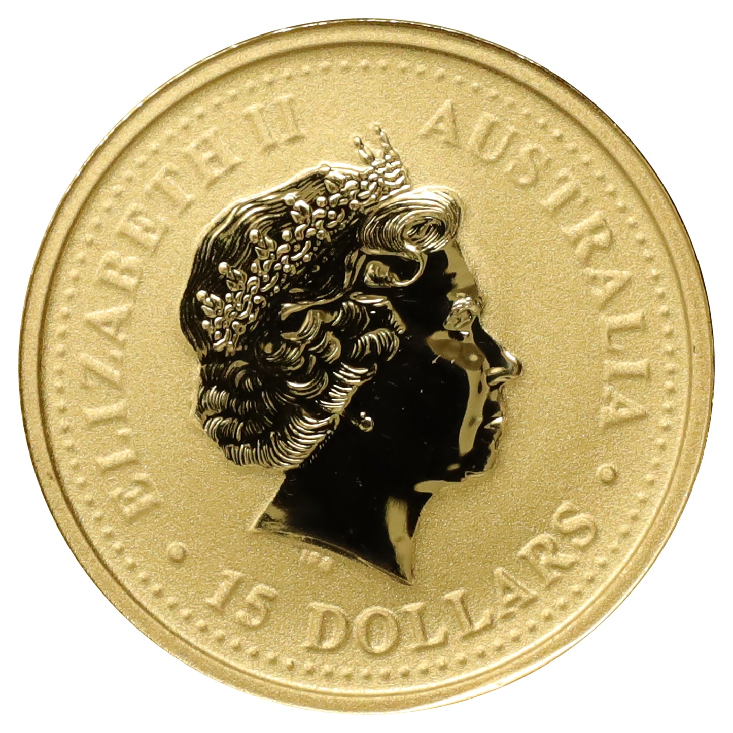 Australia 2007 $15 Year of the Pig 1/10 oz. .9999 Gold Round (No Tax)