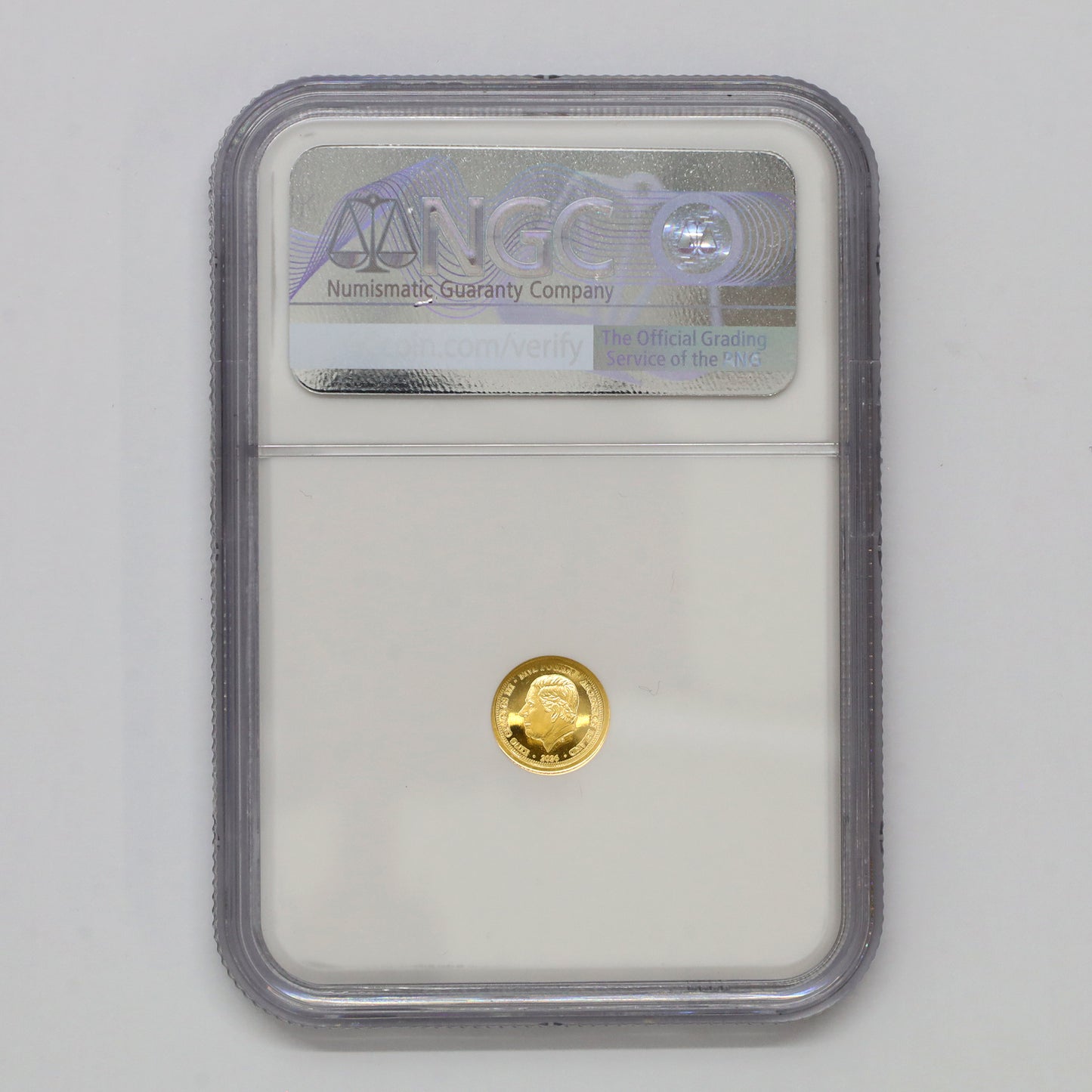 Ascension Island 2026 Elizabeth II 100th Birthday 1/2g Gold Crown NGC Cert. PF69 (No Tax)