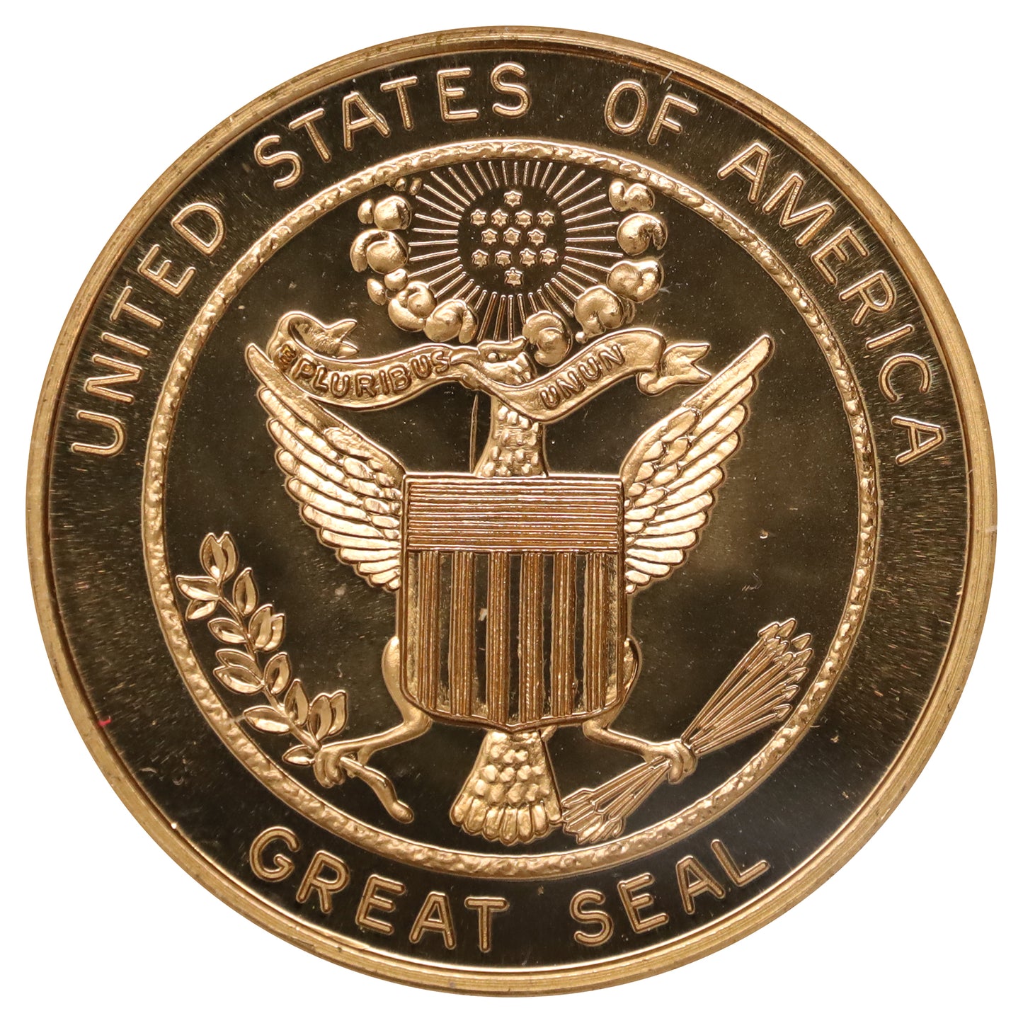 USA George Washington 1789-1797 First President Great Seal Token
