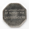 1983 Edmonton, AB, Summer Universiade Octagonal Token in Case