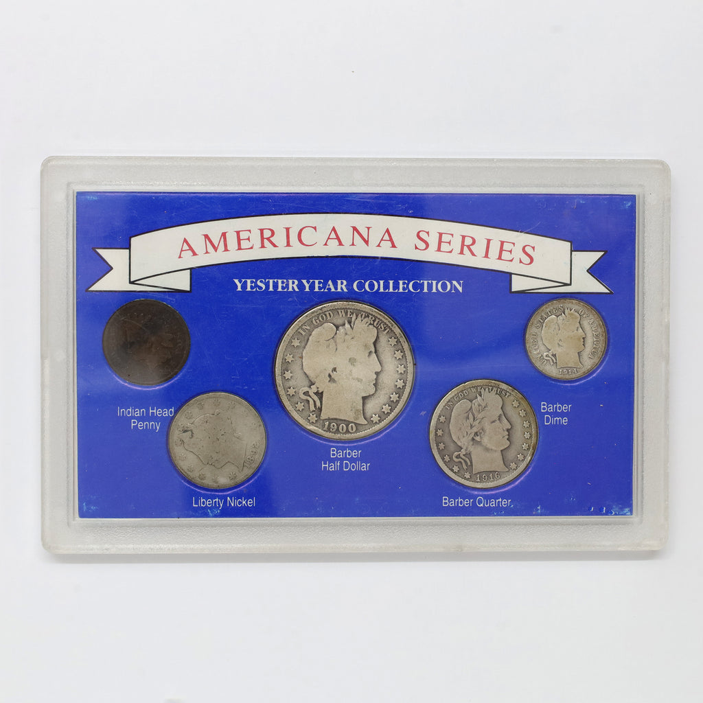 1990 USA Americana Series Yesteryear Collection Coin Set (light wear)