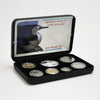 New Zealand 2000 7-Coin Proof Set, includes .999 Silver $5 Cormorant coin in Case (wear)