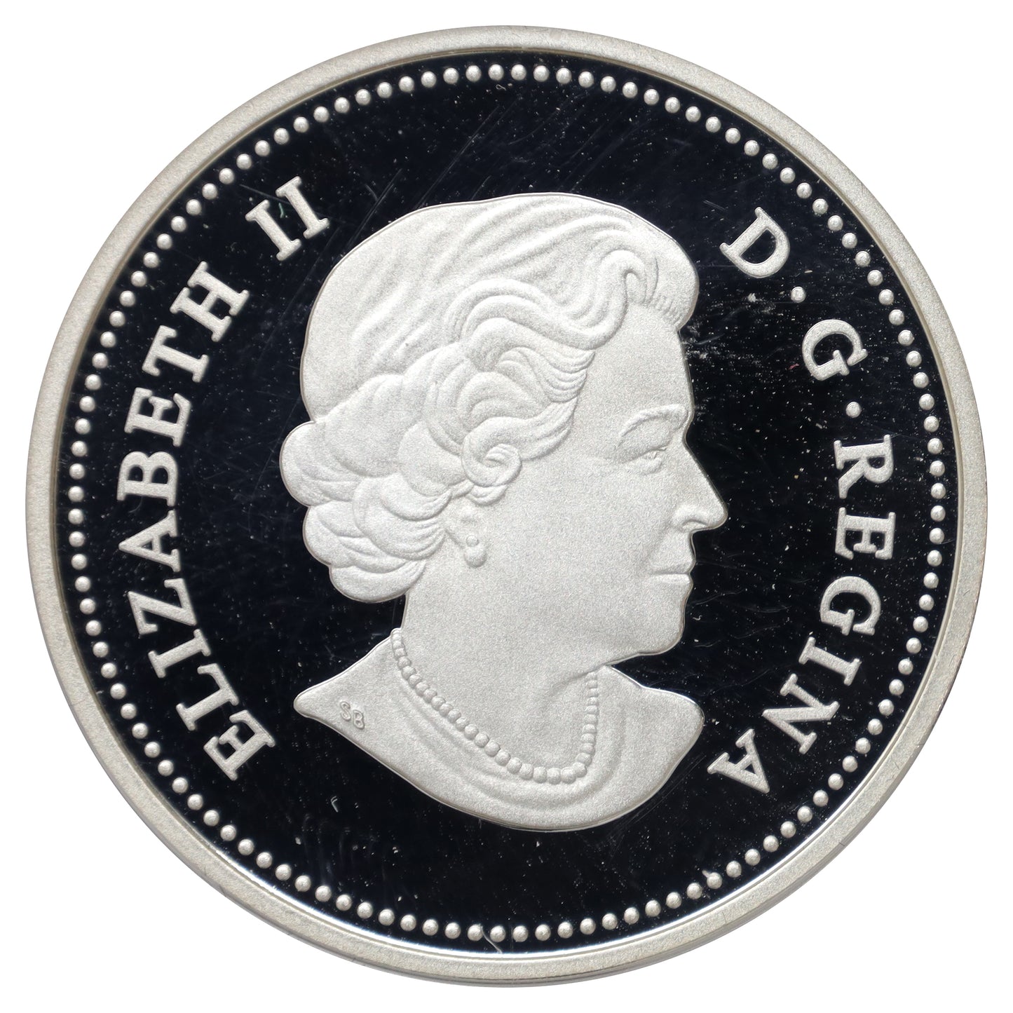 2012 Canada $20 Diamond Jubilee Elizabeth & Philip Double Effigy Silver (No tax) scr. cap