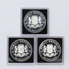 Lot of 3x Somalia 2016-2022 100 Shillings Elephant 1oz .9999 Silver, 3pcs (No Tax) scuffs