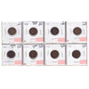 Group Lot of 8x 1859-1881 USA Cents Good to VF-EF, 8pcs (impaired)