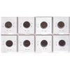 Group Lot of 8x 1859-1881 USA Cents Good to VF-EF, 8pcs (impaired)