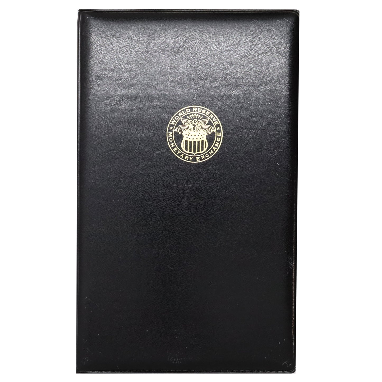 2009 USA $2 Uncut Sheet of 4 Notes in World Reserve Monetary Exchange Folder (scuffed)