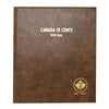 Estate Lot of 52x 1936-2010 Canada 10-cents in Brown Unisafe Album