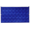 Deluxe Plush Blue Coin Case for Canada Dollars, Holds 64 Capsules