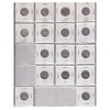 Estate Lot of 214x 1922-2010 Canada 5-cents in Black Binder