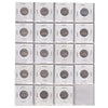 Estate Lot of 214x 1922-2010 Canada 5-cents in Black Binder