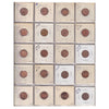 Estate Lot of 206x 1897-2011 Canada 1-cent in Metallic Binder