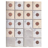 Estate Lot of 206x 1897-2011 Canada 1-cent in Metallic Binder