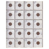 Estate Lot of 206x 1897-2011 Canada 1-cent in Metallic Binder