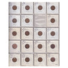 Estate Lot of 206x 1897-2011 Canada 1-cent in Metallic Binder