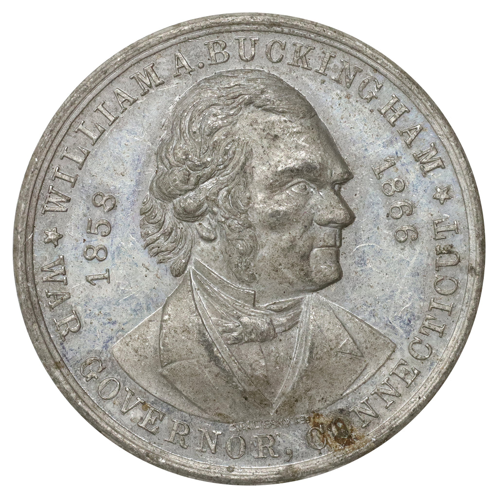 1884 USA Union Veterans Reunion Buckingham Statue Unveiling Commemorative Token