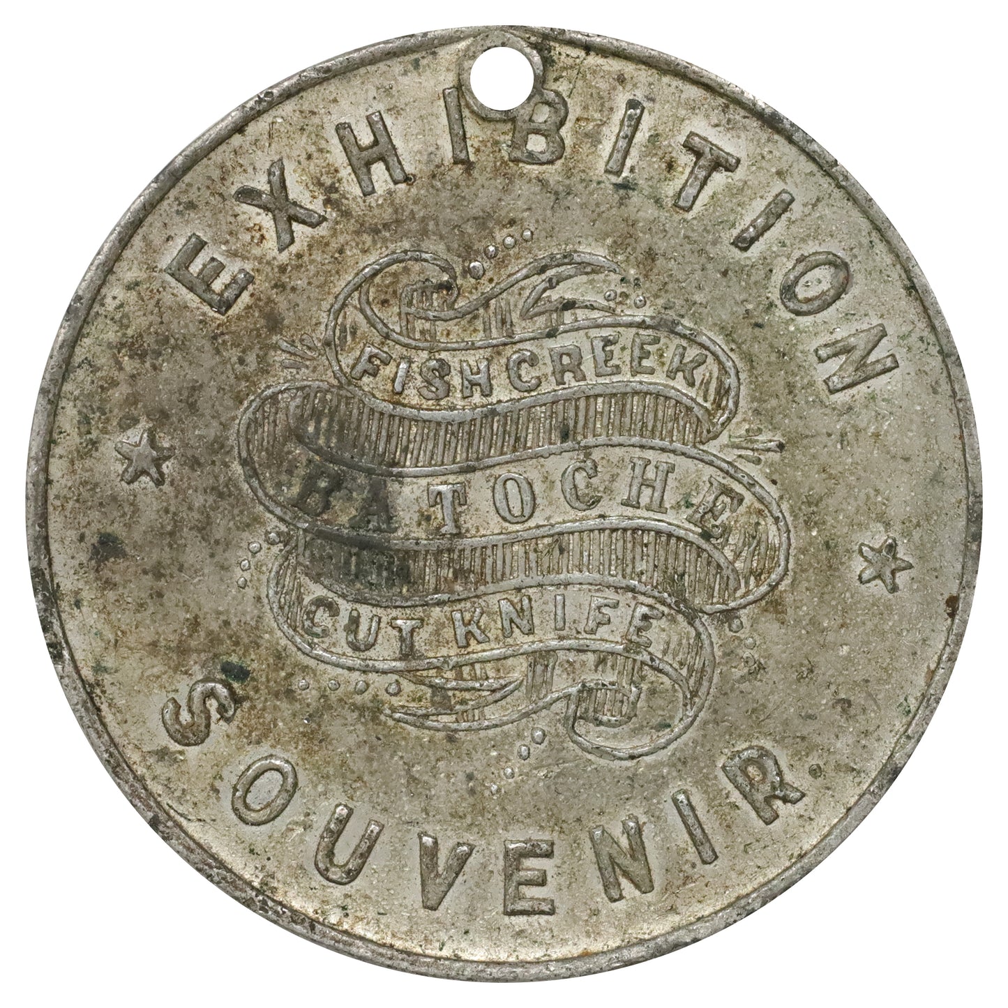 1885 Canada Dominion Exhibition "Must & Shall Be Preserved" Medallion Extra Fine (EF40)