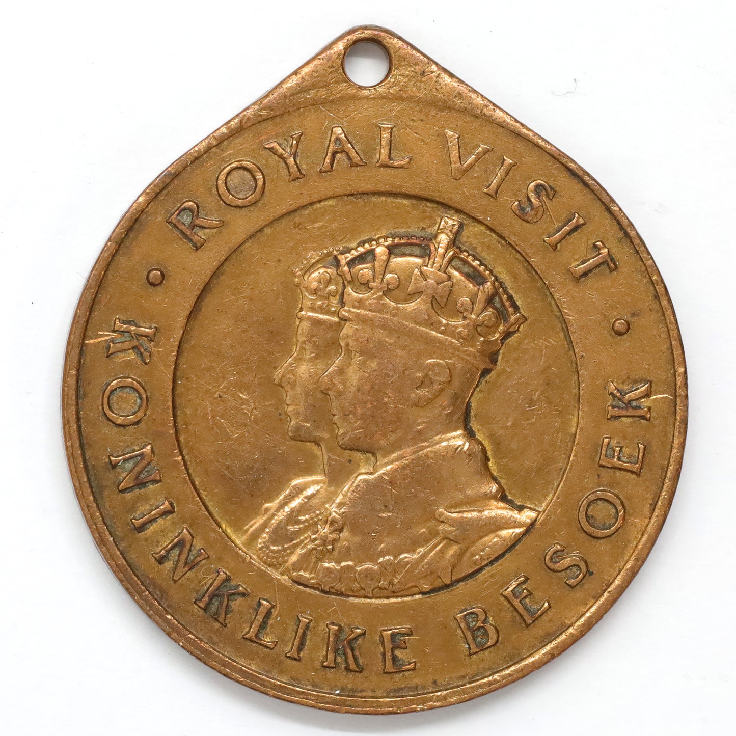 South Africa 1947 King George VI Queen Elizabeth Royal Visit Commemorative Medal