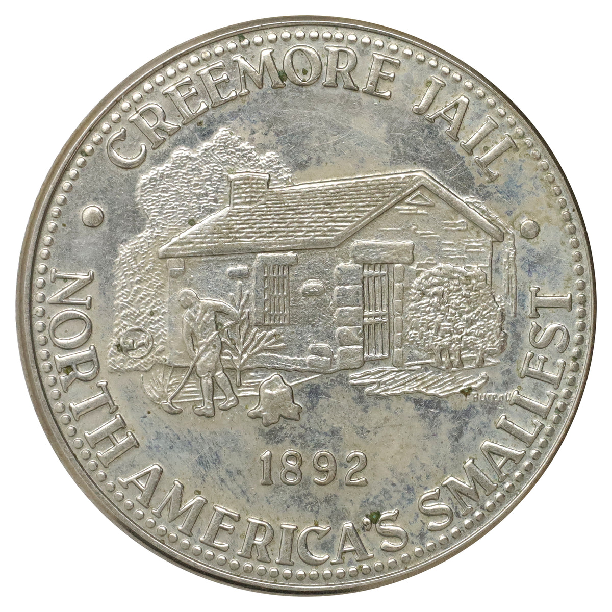 1977 Creemore, ON, Commemorative Dollar Trade Token