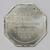 1975 Nanaimo, BC, 9th Annual Bathtub Race Commemorative Silver-Plated Dollar Token