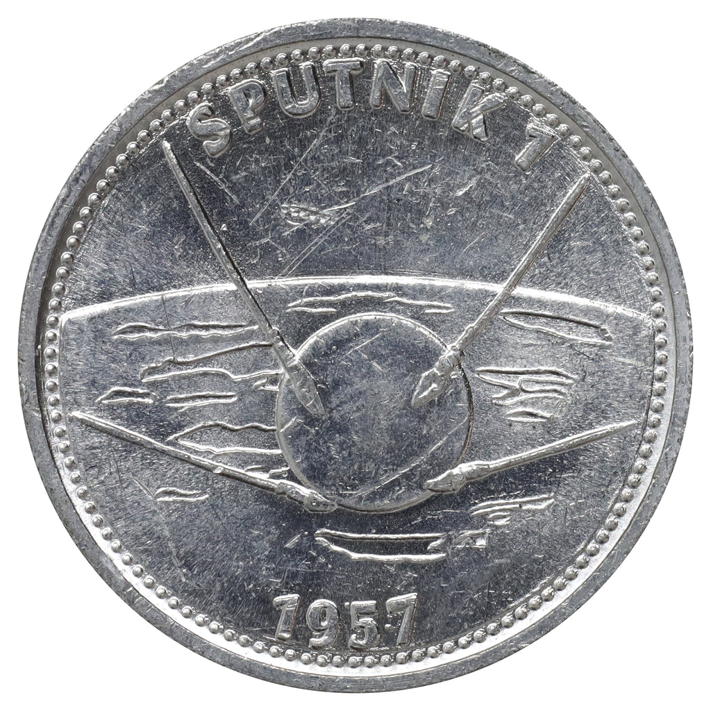 1969 Shell "Man In Flight" Sputnik 1 Token