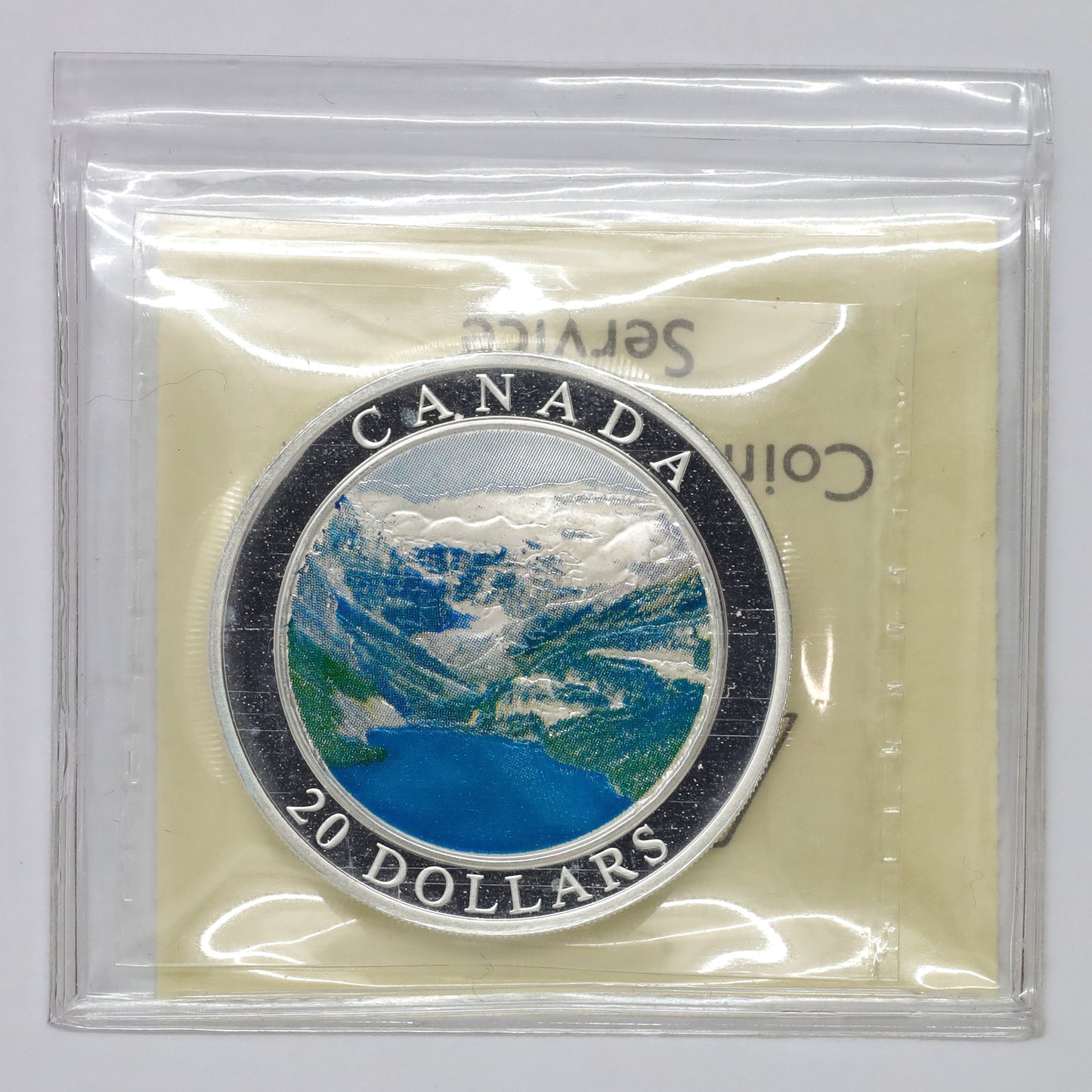 2003 Canada $20 Natural Wonders Canadian Rockies Fine Silver ICCS Cert. PF66 UHC (No Tax)