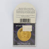 Vintage Jorvik Viking Centre Gold-Plated Souvenir Token in Case (light wear)