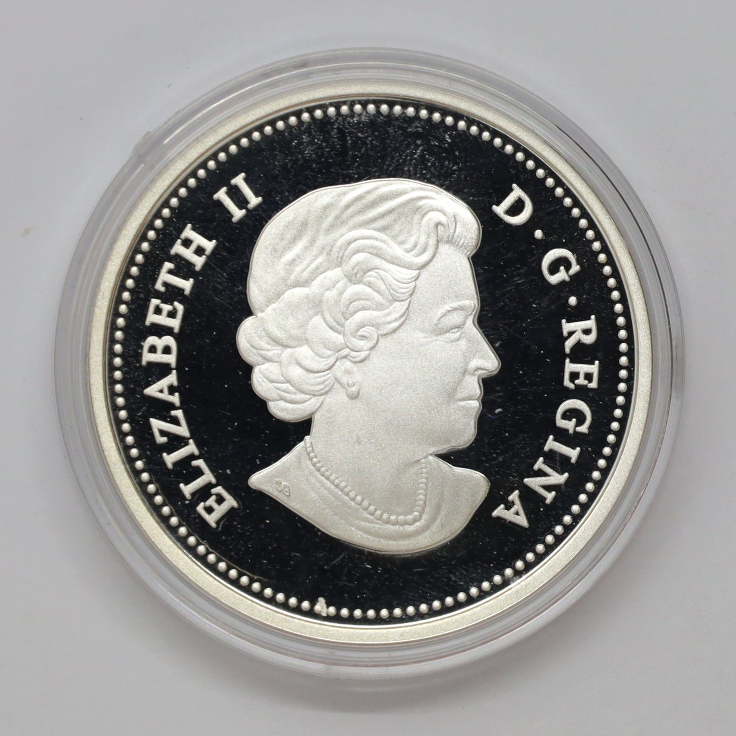2012 Canada $20 Diamond Jubilee Royal Cypher Fine Silver (No Tax) scr. cap