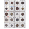 Group Lot of 60x 1797-2002 World Coins, Various Countries & Denominations, 60pcs