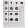 Estate Lot of 158x 1967-1992 Great Britain Coins Broken from UK Proof Sets in Red Binder