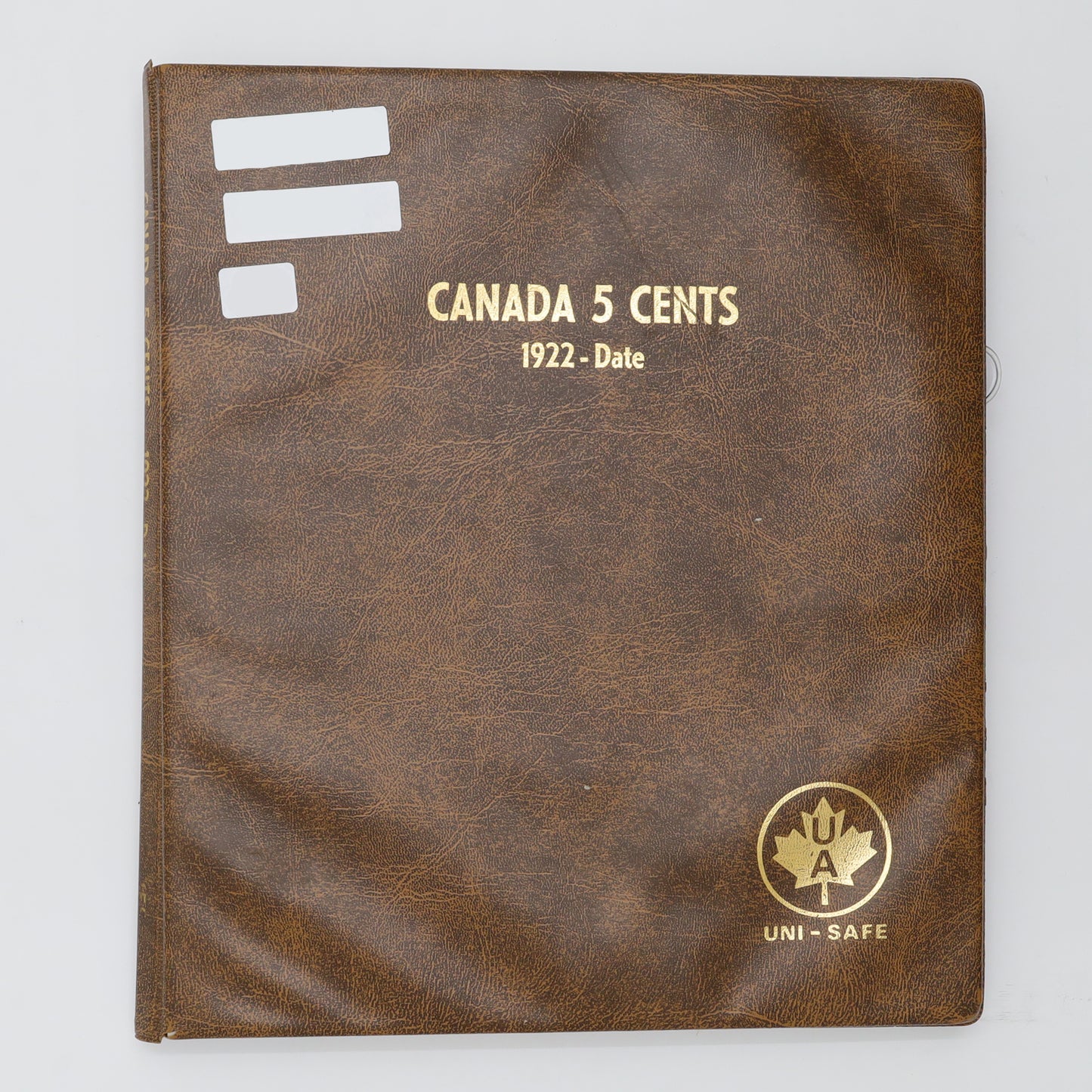 Estate Lot of 122x 1922-2019 Canada 5-cents in Brown Unimaster Album (includes RARE DATES!)