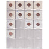 Estate Lot of 156x 1920-2005 Canada 1-cents & 5-cents in Black Binder