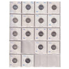 Estate Lot of 156x 1920-2005 Canada 1-cents & 5-cents in Black Binder