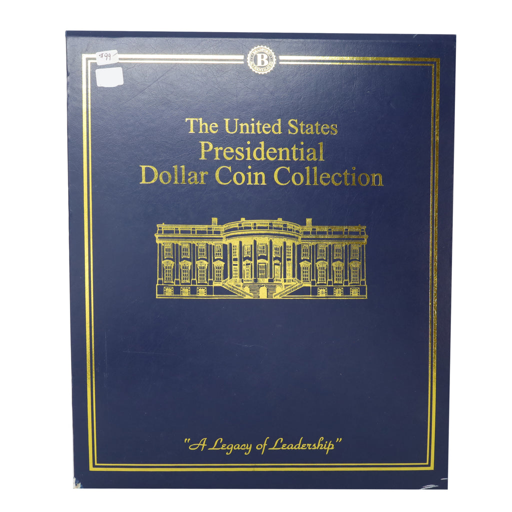 USA Presidential Dollar Coin Collection Volume I in Deluxe Binder