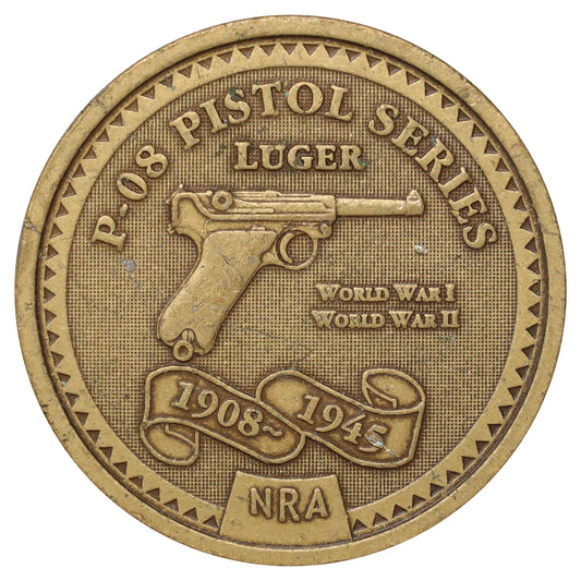 USA National Rifle Association (NRA) Luger Pistol Classic Collector's Series Medallion