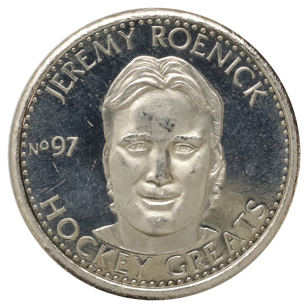 1996 NHLPA Hockey Greats Jeremy Roenick Limited Edition Medallion