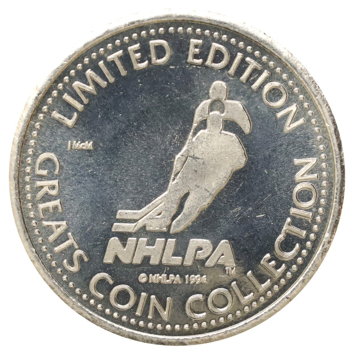 1996 NHLPA Hockey Greats Jeremy Roenick Limited Edition Medallion