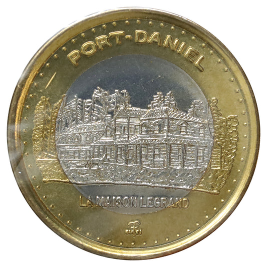 2001 Port-Daniel, QC, Bimetallic $3 Souvenir Token