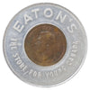 1948 Canada Encased Lucky Penny "Keep Me and Never Go Broke!" Eaton's Department Store