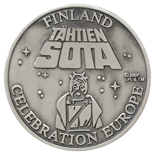 2007 Star Wars Celebration Europe Finland Sand People 5 cm Medallion