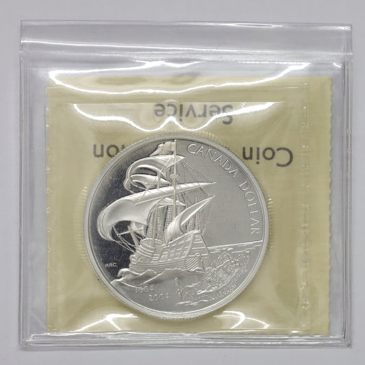 2004 Canada First French Settlement .9999 Silver ICCS Certified PF68 UHC (No Tax)